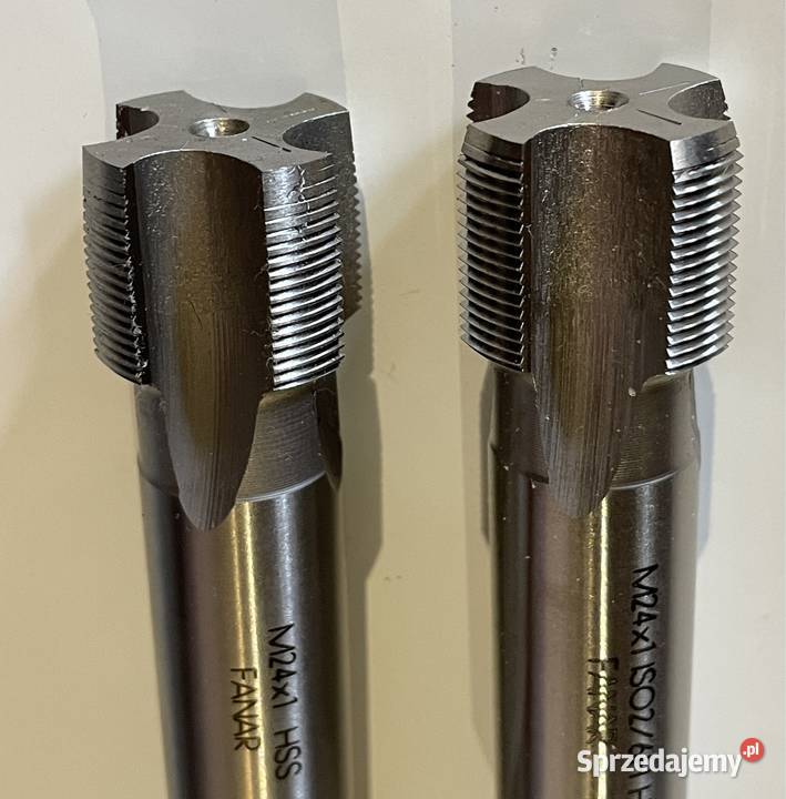 Gwintownik ręczny M24x1 ISO26H HSS FANAR Czarnożyły
