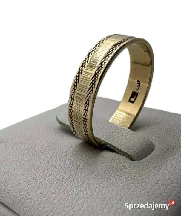 Złota Obrączka pr 585 294g R15 Obrączki Elbląg