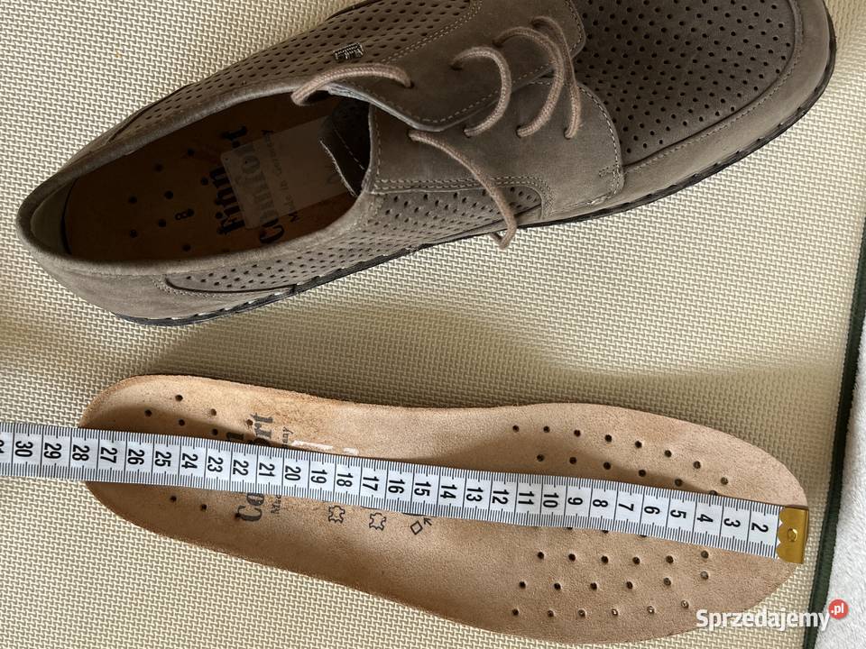 Finn Comfort letnie buty męskie Nubbuk 8