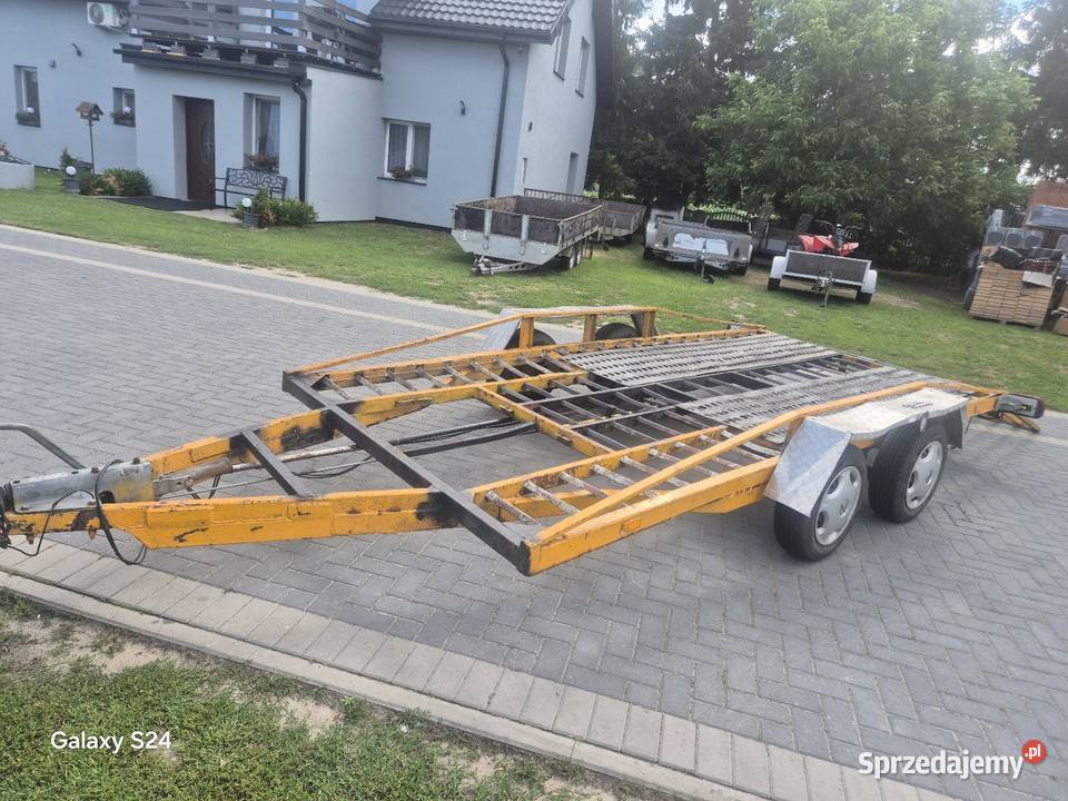Przyczepka laweta SAM 4x185 Stara Kaźmierka