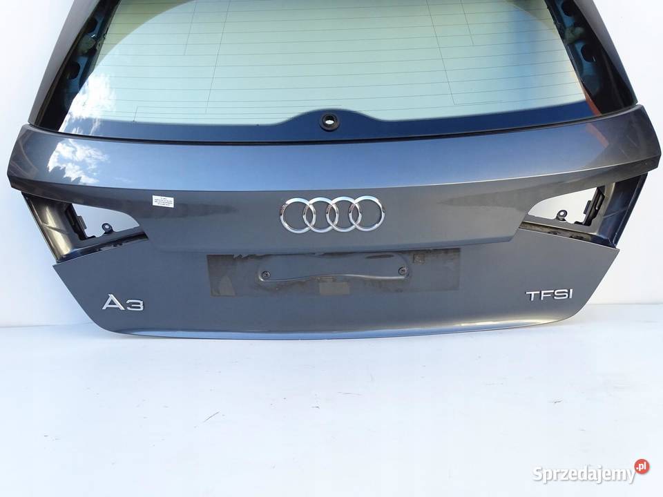 KLAPA TYŁ BAGAŻNIKA Z SZYBĄ LZ7S AUDI A3 8V 5D