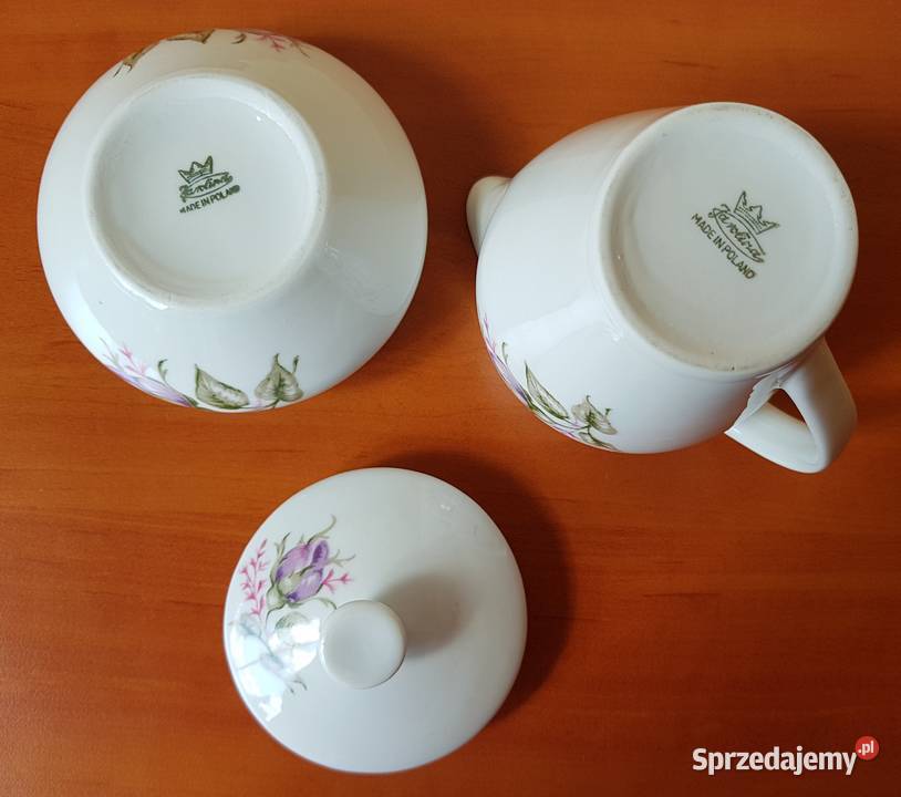 Serwis do kawy Joanna Karolina porcelana PRL śląskie Dąbrowa Górnicza sprzedam