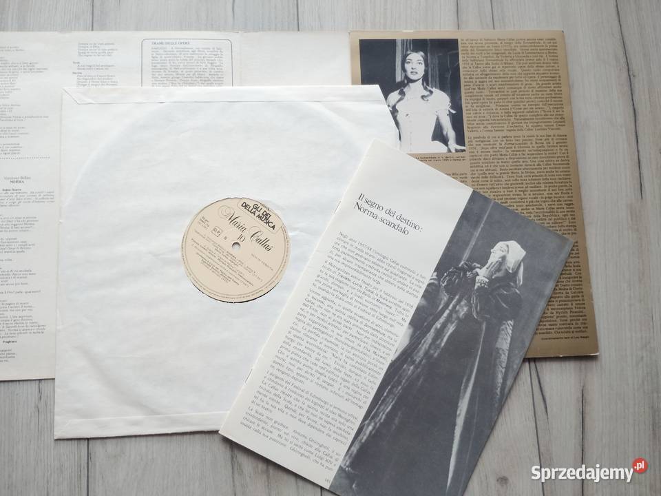 Maria Callas album winylowy live Płyty i kasety Wronki