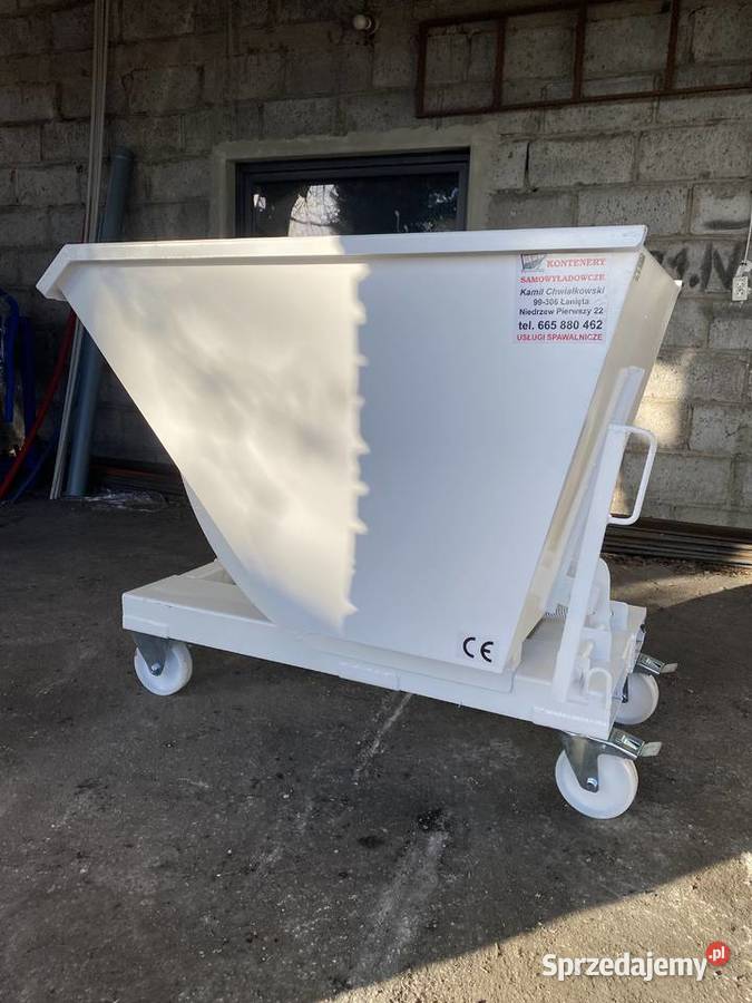 Kontener samowyładowczy pojemnik na odpady Niedrzew Pierwszy