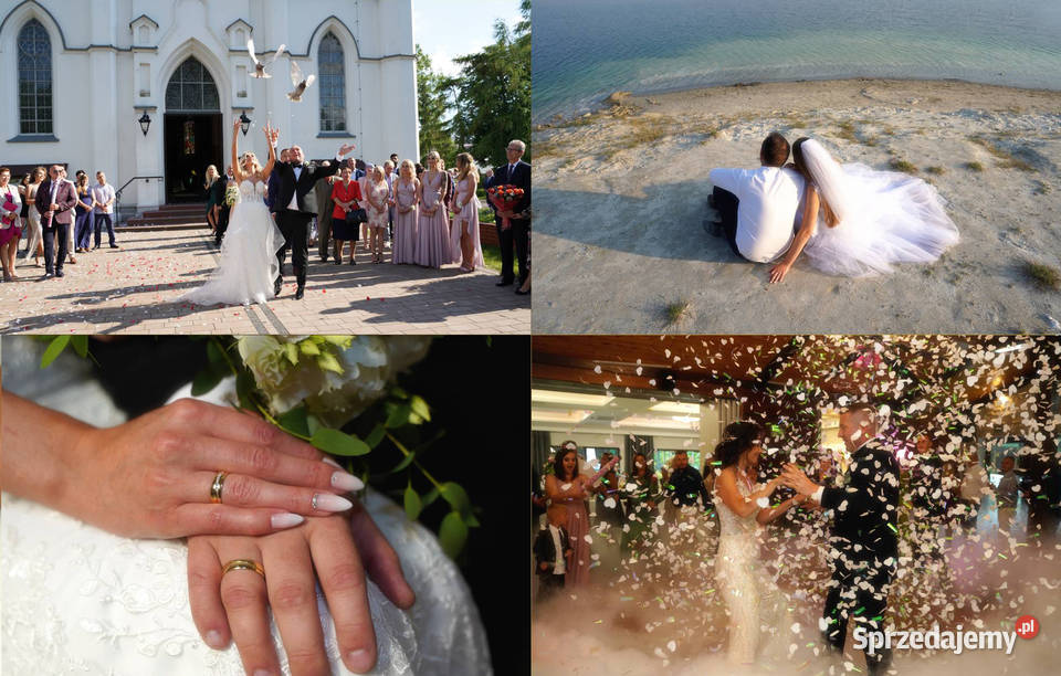 Filmowanie i fotografowanie ślubów wesel dron łódzkie Łódź