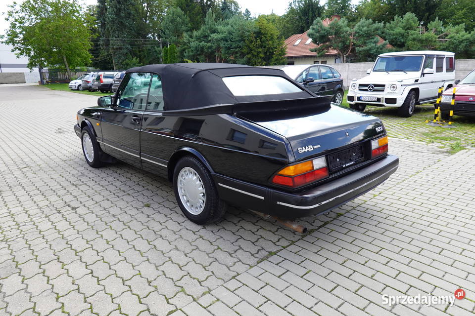 Saab 900i Cabrio Super projekt na ciepłe dni łódzkie