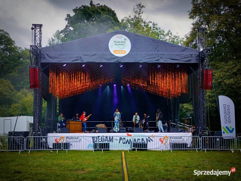 Wynajem Scena Mobilna 8x6 Scena Nagłośnienie Kraków