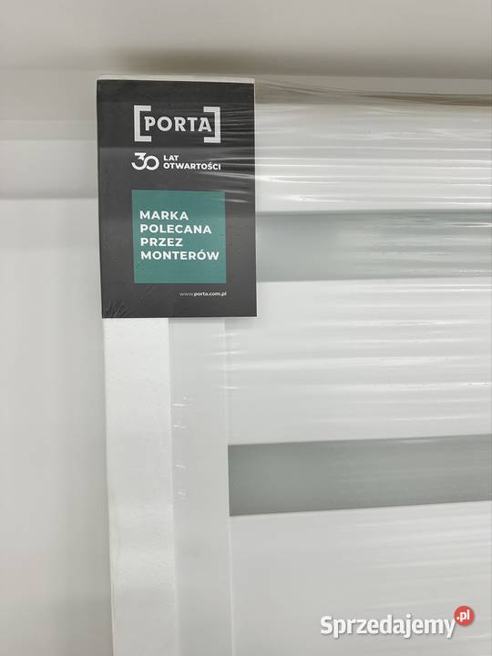 Drzwi białe Porta Verde prawe 80 Chojnice