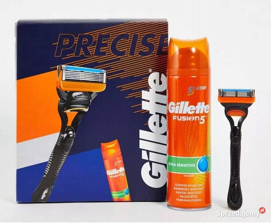 Gilette Fusion 5 zestaw do golenia Maszynka i świętokrzyskie Ostrowiec Świętokrzyski