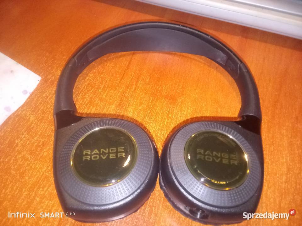 Słuchawki bezprzewodowe do samochodu Range Rover