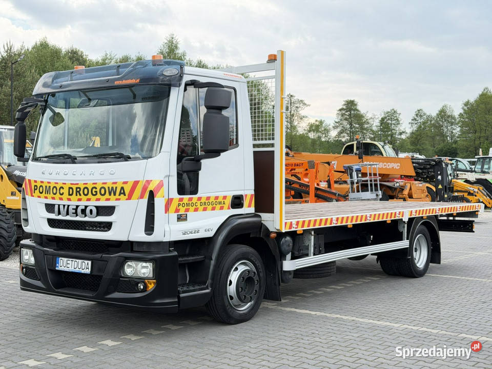 Iveco EUROCARGO ML 120E22 Laweta Platforma Pomoc Widełki
