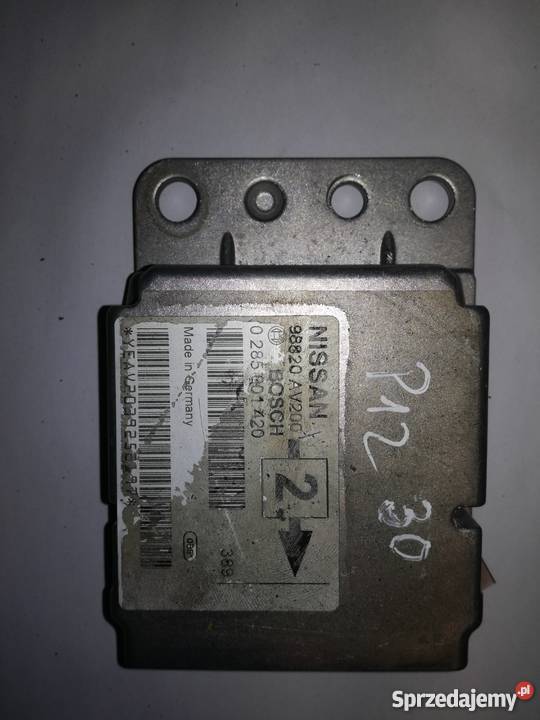 Czujnik moduł airbag nissan primera p12