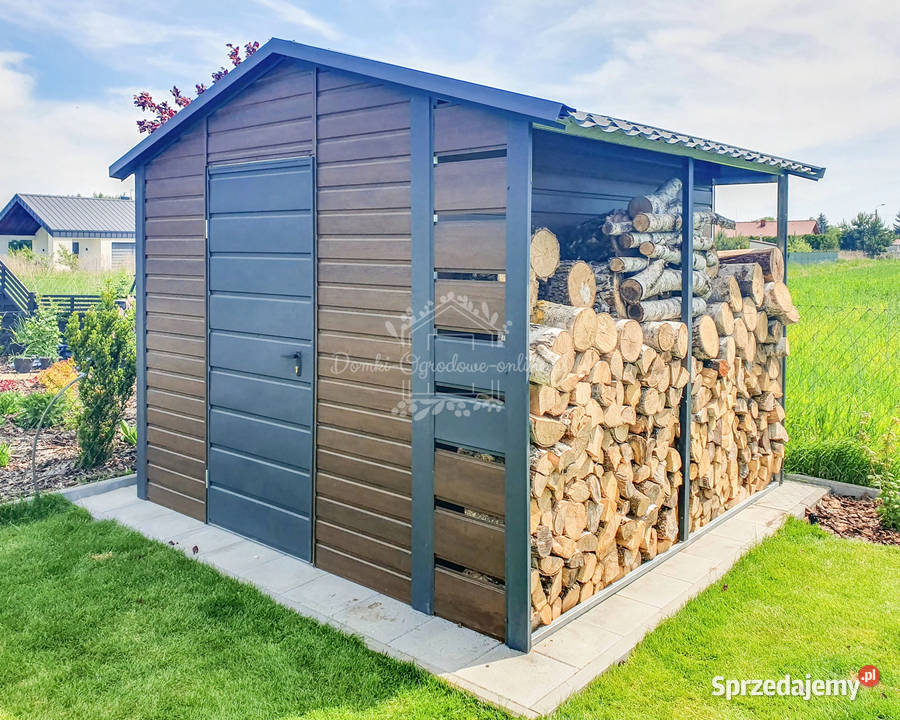 Schowek Domek Ogrodowy 25x3m Wiata 05m Drewutnia