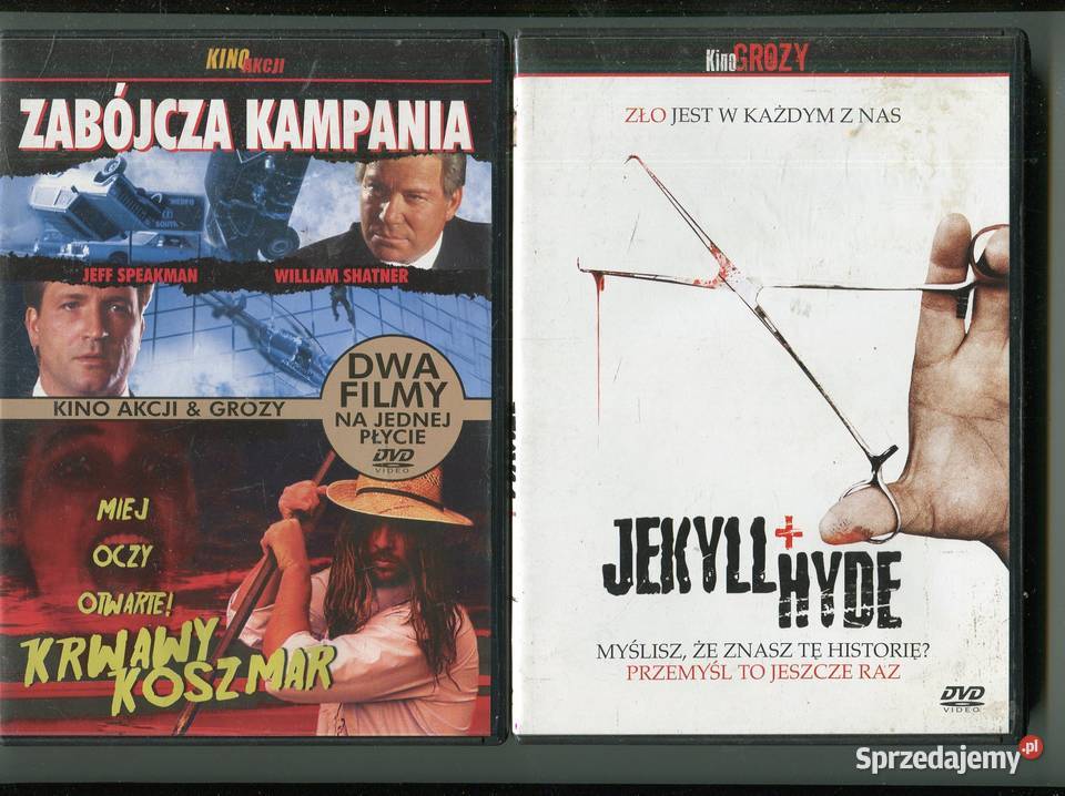 Zabójcza kampania Jekyll Hyde 2 Filmy DVD