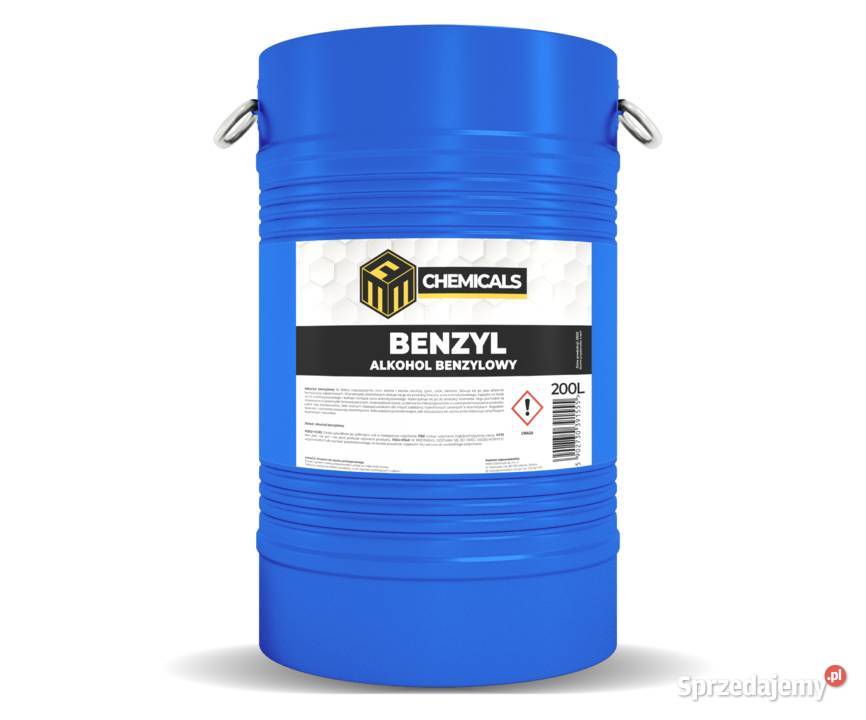 Alkohol benzylowy BENZYL beczka 200L brutto pomorskie Gdańsk