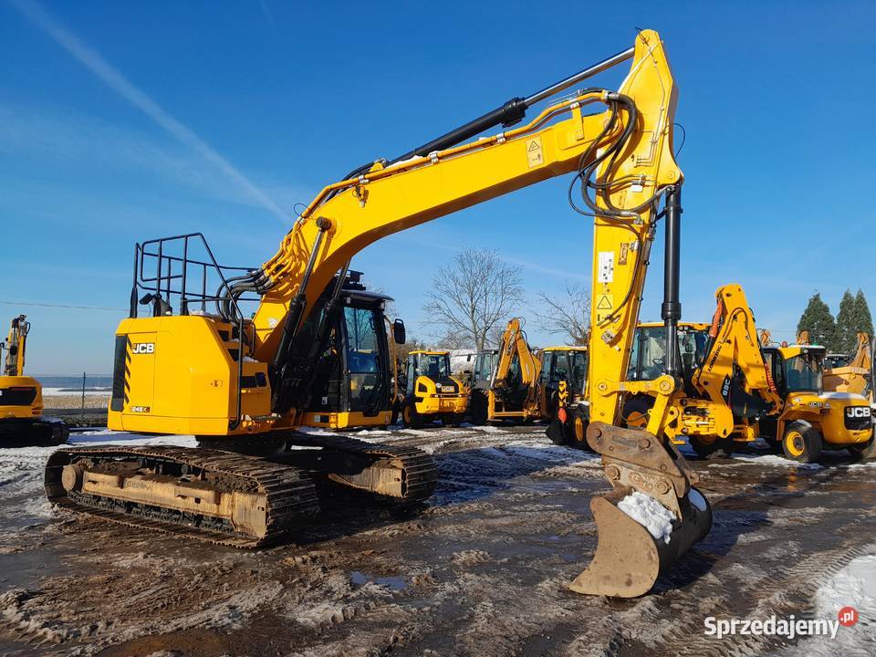JCB 245XR 2021R KOPARKA GĄSIENICOWA 25TON CAT Szybkozłącze Koparki wielkopolskie Krotoszyn
