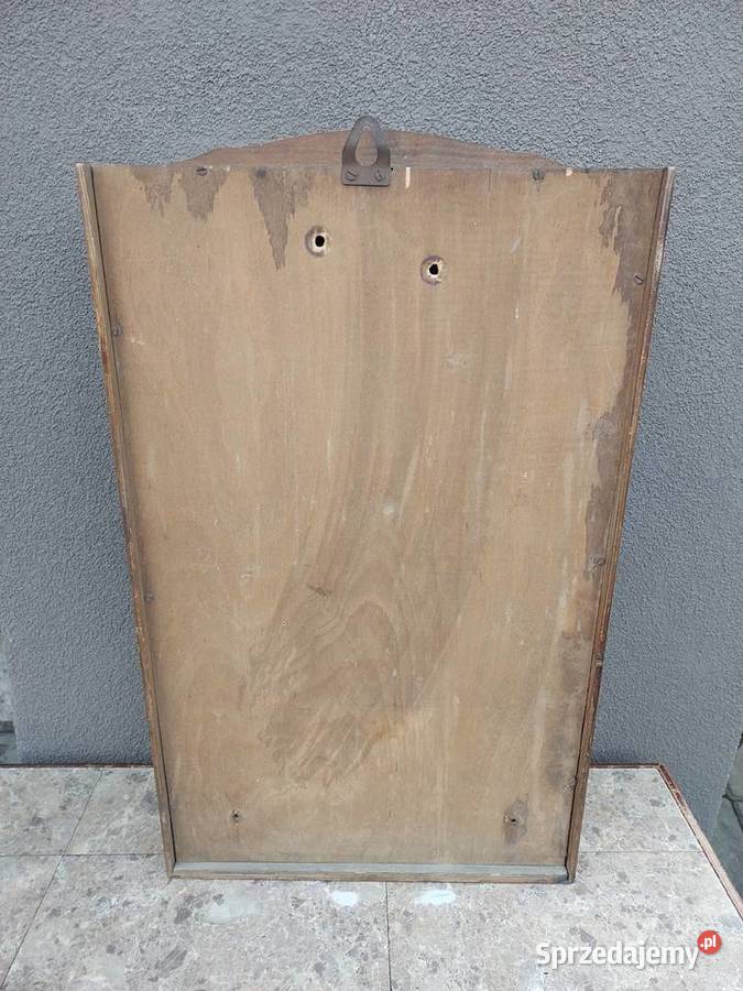 Stara szafka witrynka z obudowy francuskiego