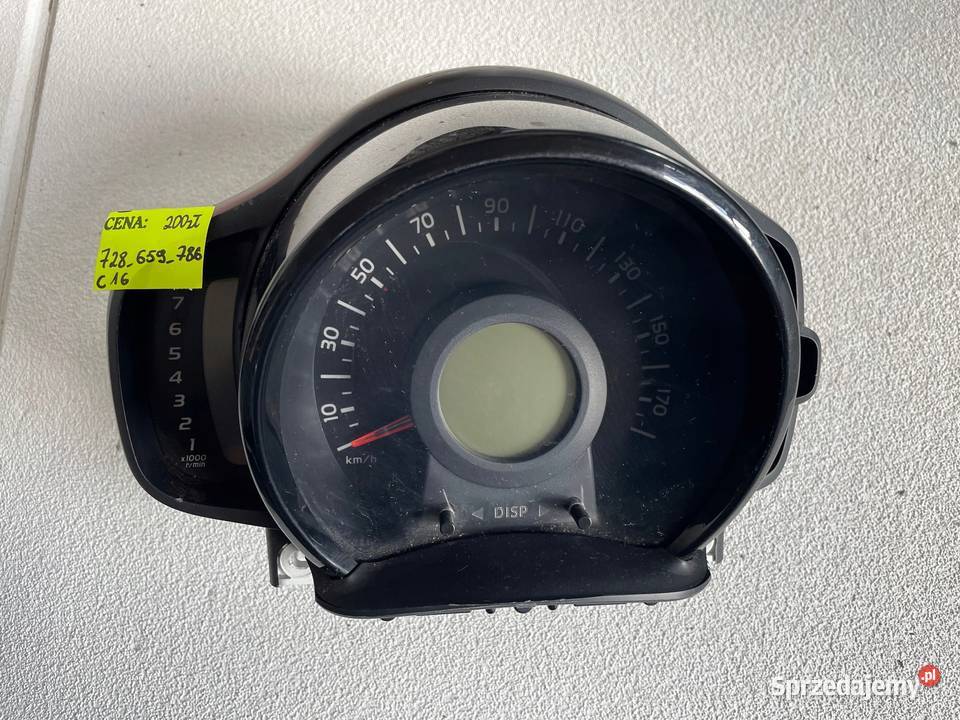 LICZNIK ZEGARY CITROEN C1 TOYOTA AYGO PEUGEOT Warszawa sprzedam