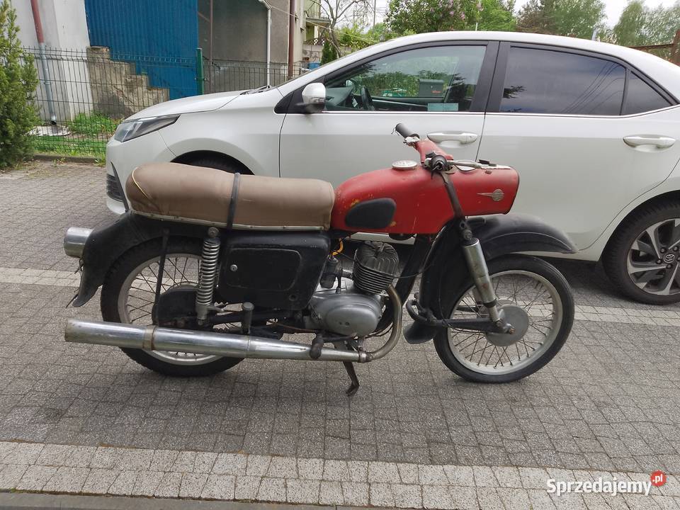 Motocykl MZ Es125 Trophy 54 letni Plewiska