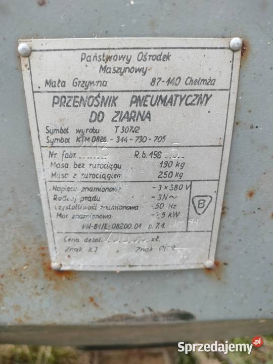 Dmuchawa do zboża Firlej