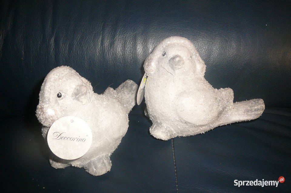 2 ptaszki ceramiczne Nowe dolnośląskie
