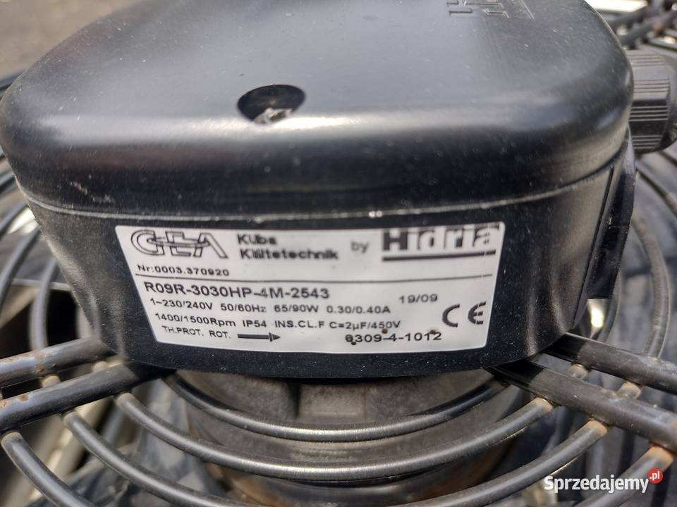 Parownik z czterema wentylatorami Gastronomia wielkopolskie