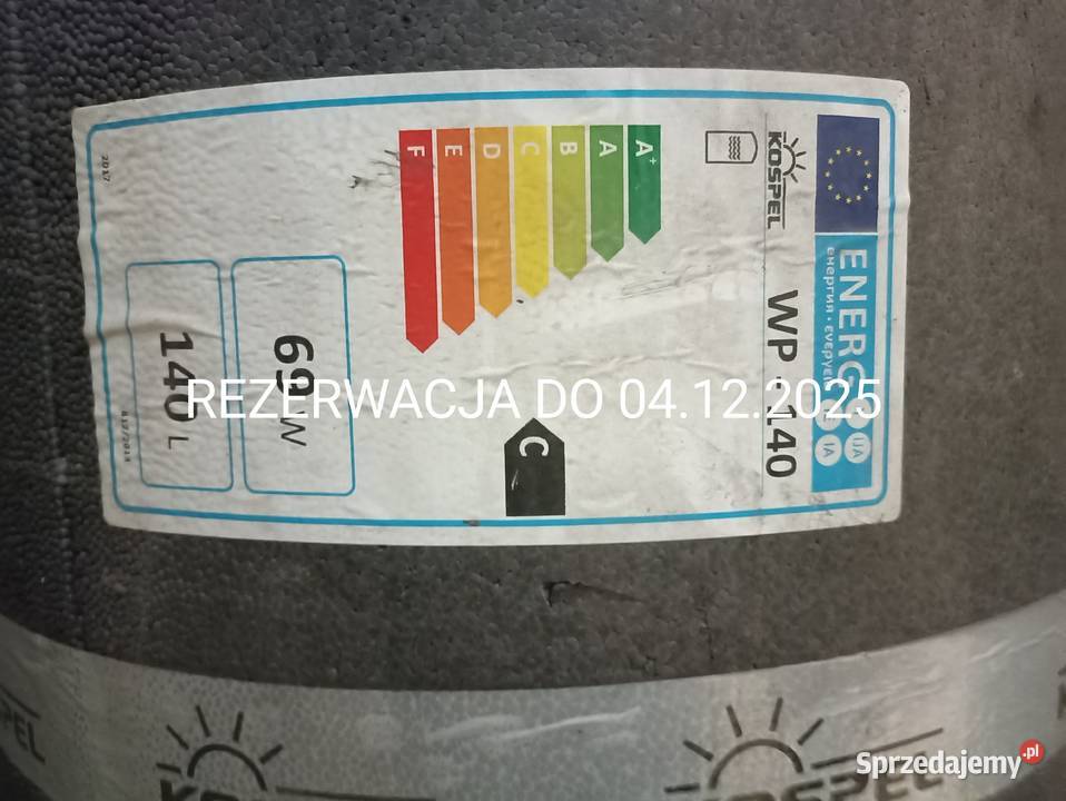 Bojler Kospel WP140 Pszczyna