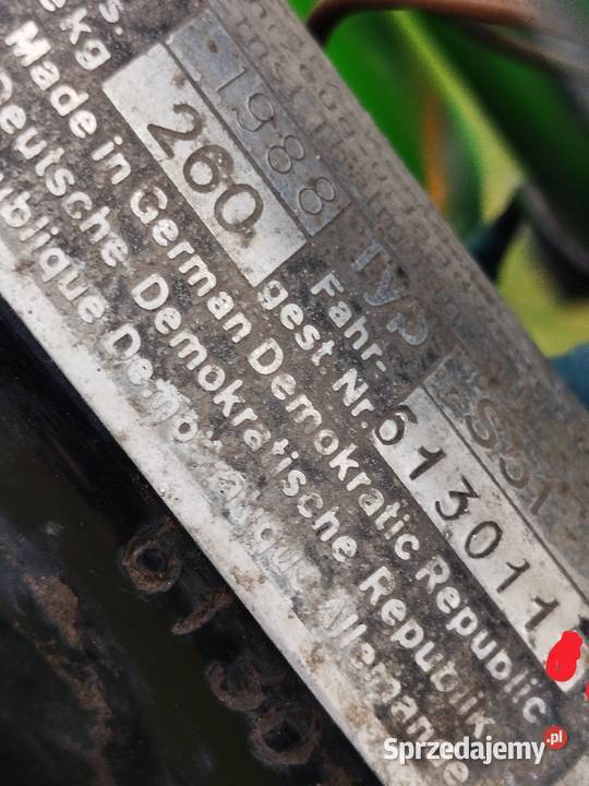 Simson S51 Enduro z 1988 roku zarejestrowany Radomsko