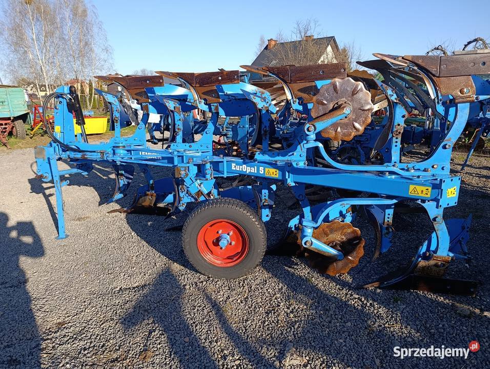 Pług Lemken Vario opal 4 euro opal 5 nieuszkodzony Rawica Stara