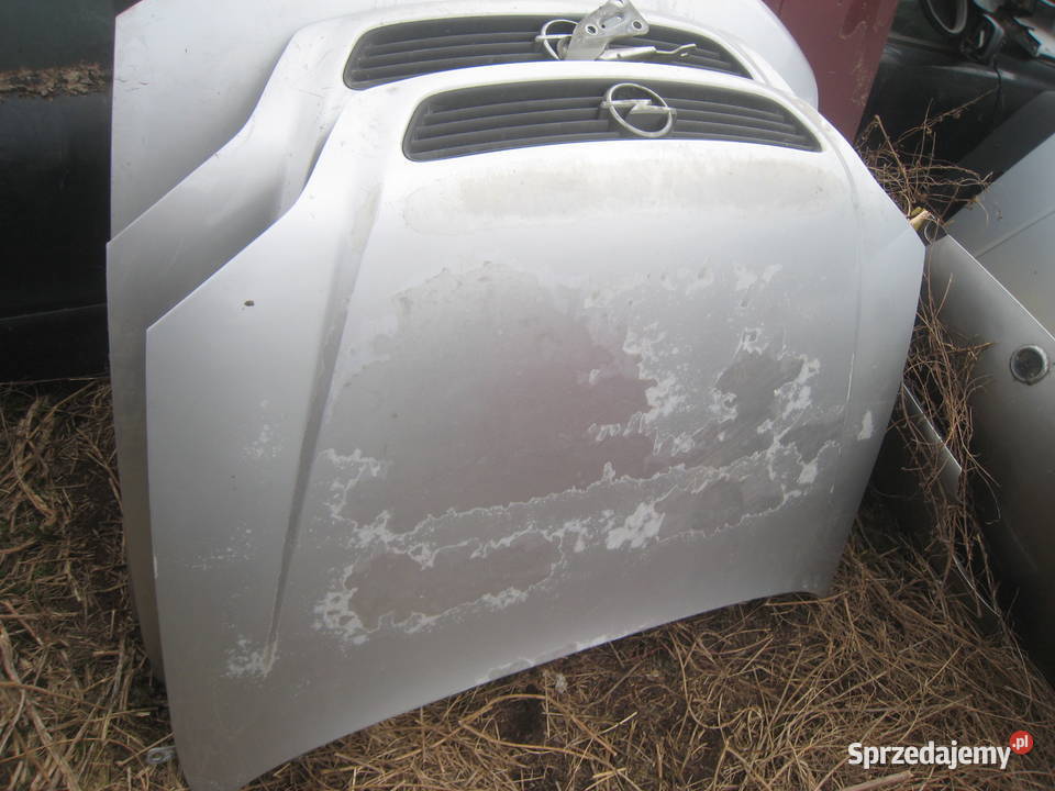 Maska przednia przód srebrna Opel Astra G II Rok produkcji 2001 Kraków sprzedam