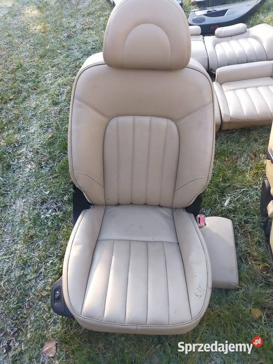 Peugeot 407 wnętrze komplet bananowe skóry Zwoleń