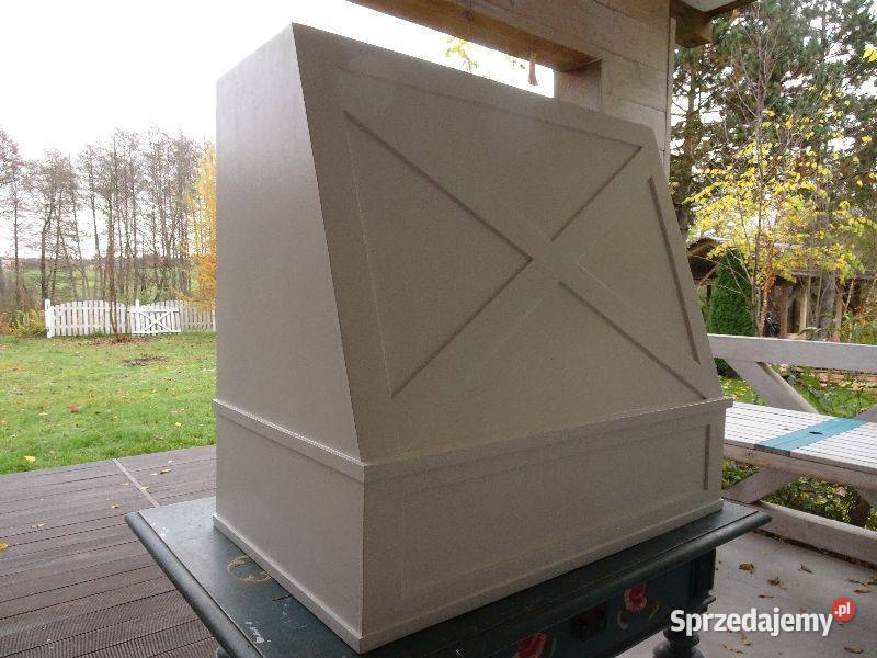 Okap kuchenny drewniany pochłaniacz Poznań