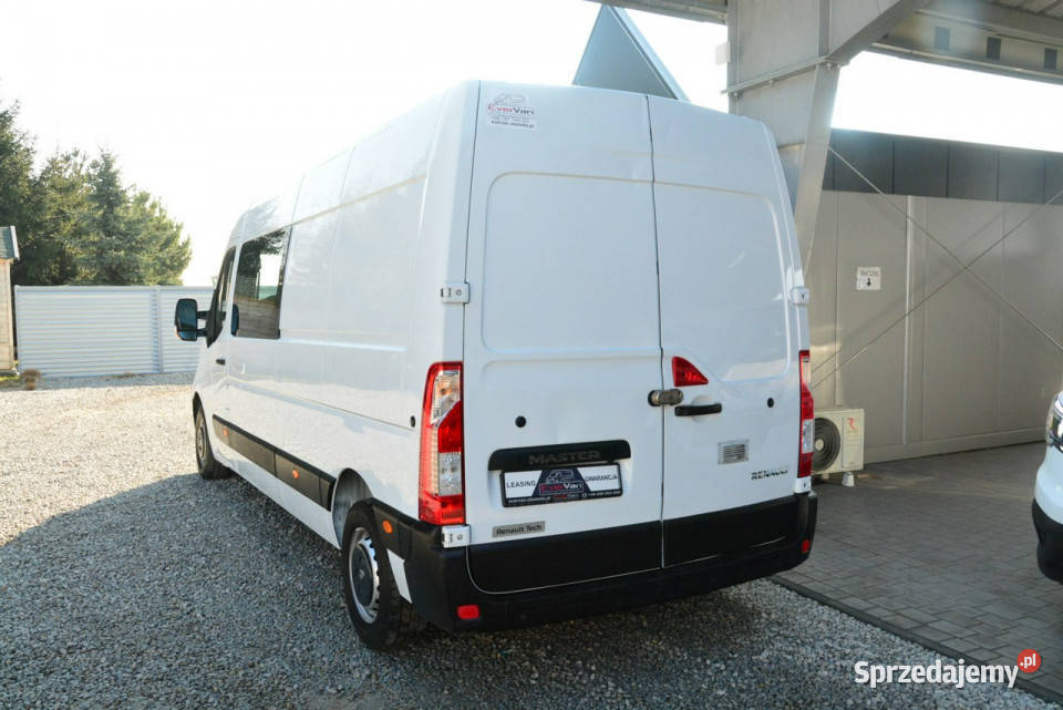 Renault Master L3H2 7 osobowy brygadówka doka serwisowany w ASO