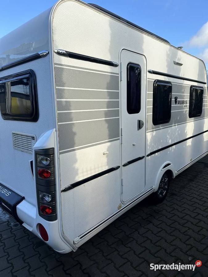 Przyczepa kempingowa Rubis 410 2017 r stan DMC Motoryzacja Pleszew