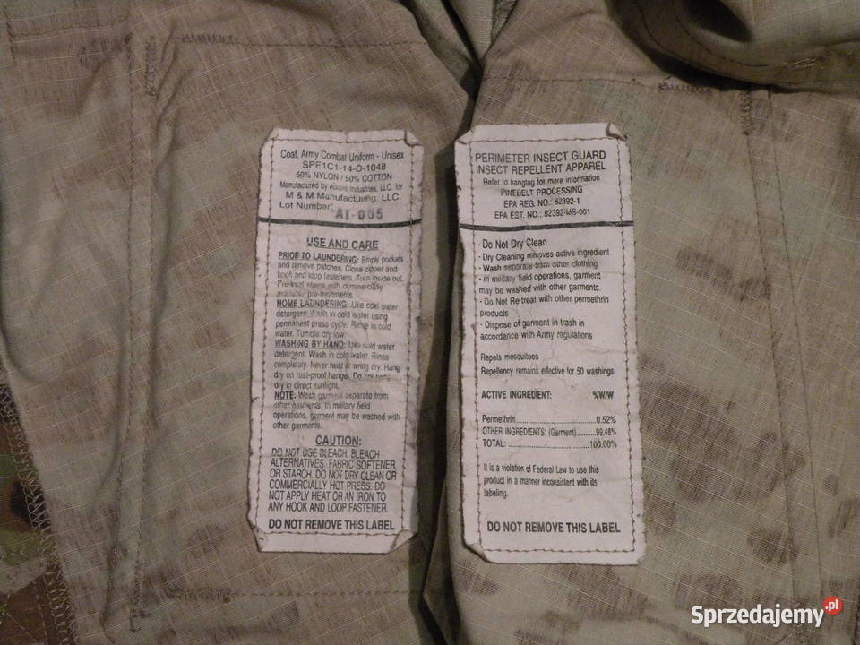 Mundur multicam ocp small regular ripstop 2 Wrocław