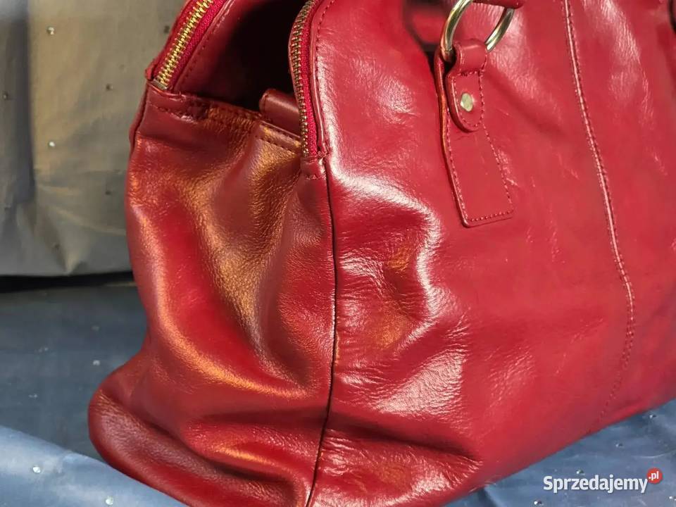 Duża Torebka CLARKS do Ręki Skóra Naturalna Stan Warszawa
