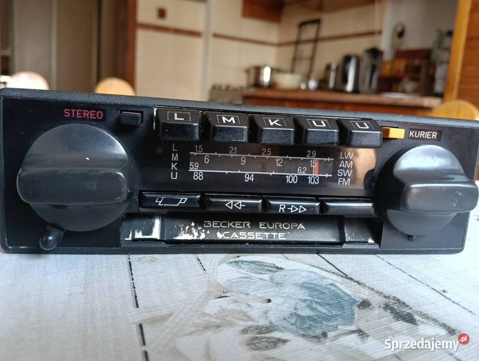 Radio Becker Europa 591 Cassette Kurier sprzedam