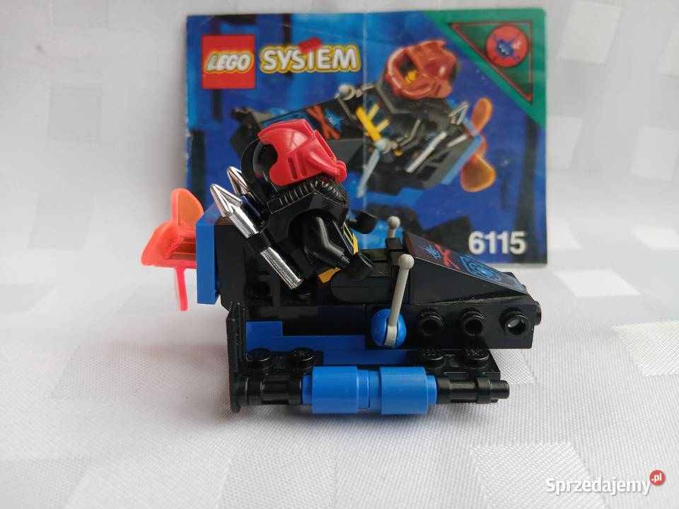6115 LEGO Kompletny Instrukcja Skuter Akwarekin Lego śląskie Bielsko-Biała sprzedam