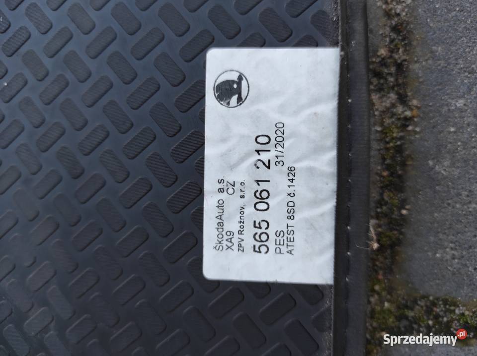 Mata wykładzina bagażnika Skoda KODIAQ Mercedes Pozostałe