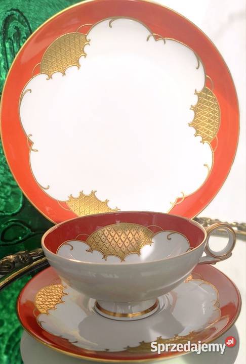 Schaubach Kunst Wallendorf Goldrelief ANTYK Pabianice