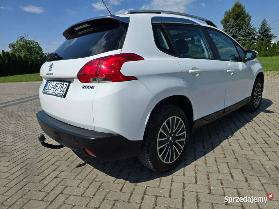 Peugeot 2008 12Turbo Benz Panorama kurtyny powietrzne 2008 Kutno