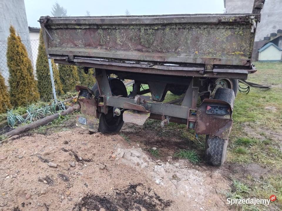 Przyczepa wywrotka ifa fortschritt nieuszkodzony wielkopolskie Trzcianka