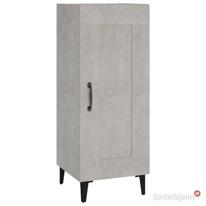 Szafka szarość betonu 345x34x90 materiał Warszawa