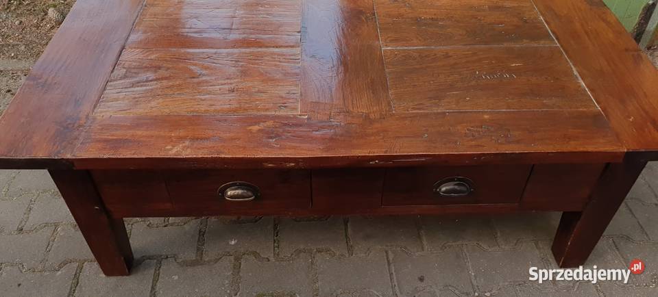 Stół ława kolonialna wielkopolskie Podanin