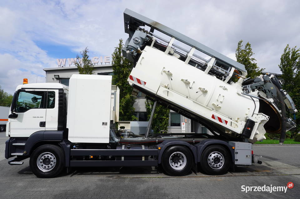 MAN TGS 26360 E6 Zabudowa WUKO Rivard 18 m3 130 serwisowany w ASO Kraków