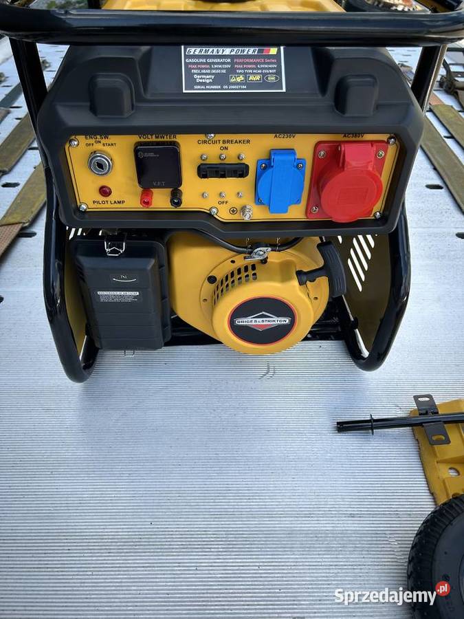 Agregat prądotwórczy BRUNNTAL NN545L Generator Brzozowo