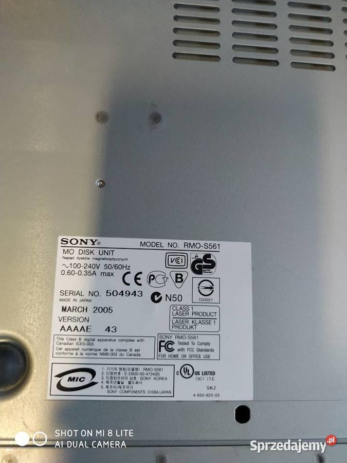 Sony RMOS561 Lublin