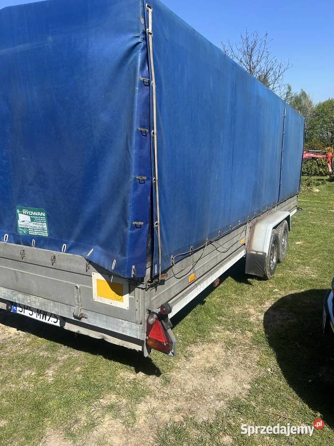 Przyczepa ciężarowa 2000dmc Zator sprzedam