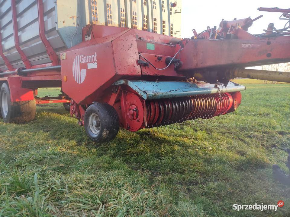 Przyczepa samozbierająca Mengele Garant 5402 Przyczepy rolnicze łódzkie Rudlice