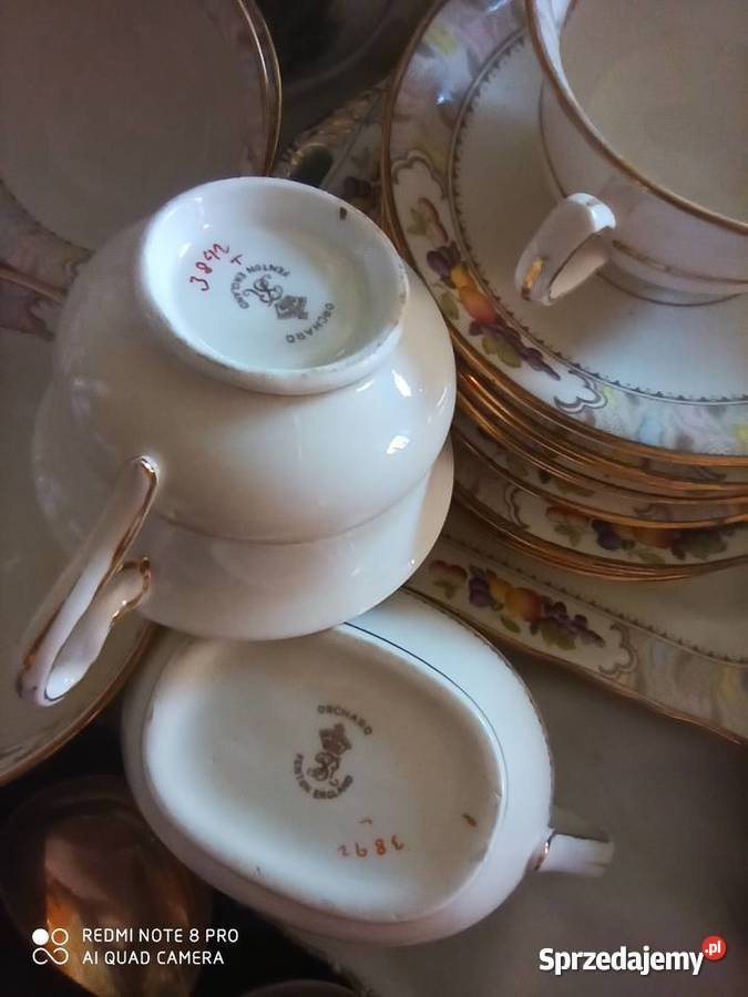 Serwis 6 osób Orchard Fenton England Owoce Gdańsk